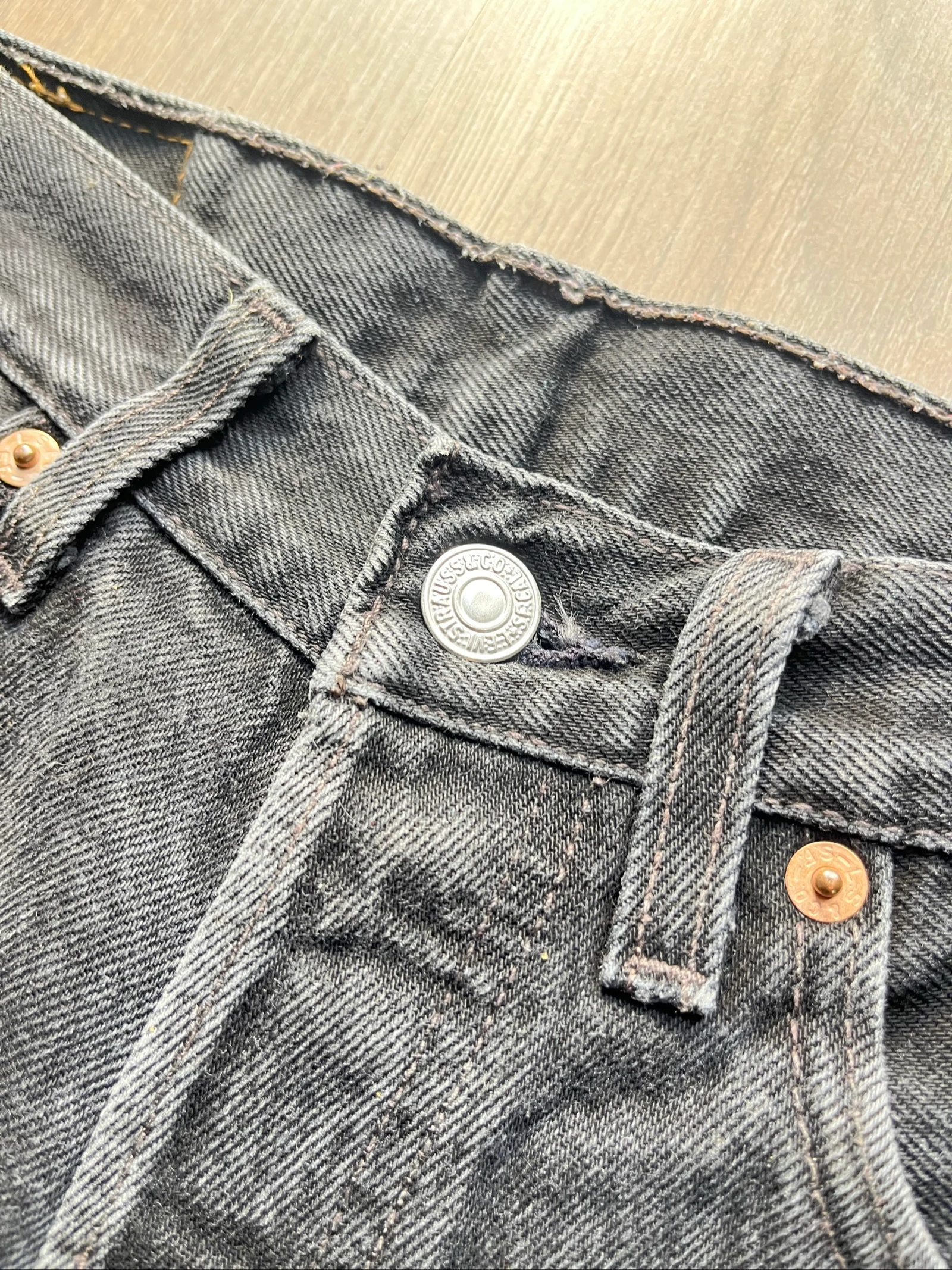 Levi’s Jeans Denim Blauw Vintage Y2K Archive Rechte Regular Streetwear origineel – photo 7